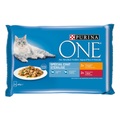 Purina One, Sparpaket Purina ONE Junior 24 x 85 g - Sterilcat Huhn und Rind