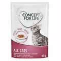 Concept for Life, Sparpaket Concept for Life 24 x 85 g - All Cats in Gelee