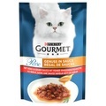 Gourmet, Gourmet Perle Genuss in Sauce 24 x 85 g - Rind in einer Sauce mit feiner Rinderbratennote