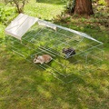 Kerbl, Kerbl Freigehege Luxus mit Spitzdach - L 220 x B 103 x H 85 cm