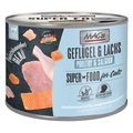 Sparpaket MAC´s Cat Feinschmecker 12 x 100 g - Geflügel & Lachs