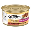 Gourmet Gold Feine Komposition 12 x 85 g - Ente & Truthahn