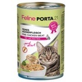 Feline Porta 21 Katzenfutter 6 x 400 g - Hühnerfleisch mit Aloe