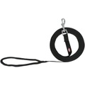 Trixie Schleppleine Gurtband, Farbe: Schwarz