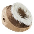 Trixie Kuschelhöhle Minou, beige/braun - beige/braun 41 x 35 x 26 cm