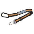 Kurgo, Kurgo Seatbelt Tether Sicherheitsgurt für Hunde - orange/schwarz