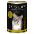 Sparpaket Cat's Love 24 x 400 g - Kalb & Truthahn