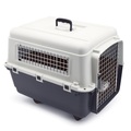 Savic Transportbox Feria mit Rollen - Größe 5: M, anthrazit/beige