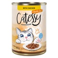 Catessy, Sparpaket Catessy Häppchen in Sauce oder Gelee 24 x 400 g - mit Huhn in Gelee