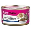 Feline Porta 21 Katzenfutter 6 x 90 g - Thunfisch mit Shrimps