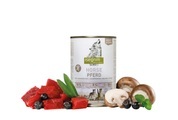 Isegrim Adult 6 x 400 g - Pferd pur mit Aroniabeeren, Champignons und Wildkräutern