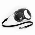 flexi Black Design Seil-Leine schwarz, 5 m - M: bis 20 kg