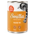 Smilla Geflügeltöpfchen 6 x 400 g - zartes Geflügel mit Geflügelherzen