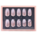 NAILD, NAILD künstliche Fingernägel NAILD künstliche Fingernägel Glitter coffin 1.0 pieces