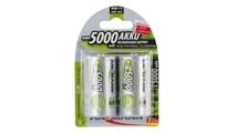 Ansmann, NiMH Mono D Akku mit 5000 mAh und maxE Technologie - 2 Stück