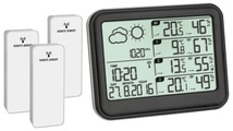 TFA, TFA Funk-Wetterstation VIEW, mit 3 Außensensoren