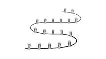 LEDVANCE, LEDVANCE SMART+ GARDEN SPOT MINI RGBW WIFI 18pcs 4058075478558 LED-Gartenleuchte LED 4.7 W Klar