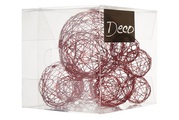 undefined, Drahtball-Mix-Set rot