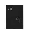 Design Letters Memoboard & FRIENDS A4 in schwarz