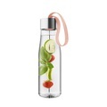 MyFlavour 0,75L Trinkflasche / Umweltfreundlicher Kunststoff - Aroma-Spieß - Eva Solo rosa en plastikmaterial