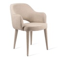 Cosy Gepolsterter Sessel / Stoff - Pols Potten beige en textil