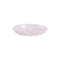 Spin Glasteller / 2er-Set - Glas - Hay rosa/transparent en glas