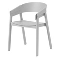 Muuto, Cover Sessel / Holz - Muuto grau en holz