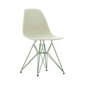 Stuhl DSR Colours - Eames Plastic Side Chair plastikmaterial grau beige / (1950) - Farbige Beine - Vitra en