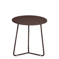 Cocotte Beistelltisch / Hocker - Ø 34 cm x H 36 cm - Fermob braun en metall