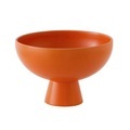 Strøm Large Schale / Ø 22 cm - Céramique / Fait main - raawii orange en keramik