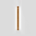 Pivot LED Wandleuchte / Deckenleuchte - L 57 cm - Fabbian braun/metall en metall