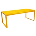 Bellevie rechteckiger Tisch L 196 cm - für 8 bis 10 Personen - Fermob gelb en metall