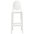 Kartell-One More Hocker, Small, Weiss