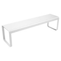 Bellevie Bank L 161 cm - 4-Sitzer - Fermob weiß en metall