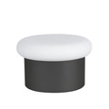 Colonna Tischleuchte / Glas & Stahl Ø 25 x H 15 cm - ENOstudio weiß/schwarz en metall/glas