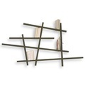 Compagnie, Mikado Small Bücherregal farbig - kleines Modell - Compagnie grau en holz