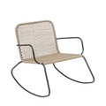 Bloomingville, Nature Schaukelstuhl / für Haus, Terrasse und Garten - Bloomingville beige en plastikmaterial/faser