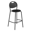 Barhocker Coupole metall schwarz Metall / H 75 cm - Emu schwarz en metall