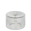 Olie Öllampe / Ø 10 cm x H 6,5 cm - ENOstudio grau/transparent en glas
