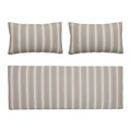 Kissenüberzug / Für das Sofa Mundo - Set von 3 Bezügen (ohne Innenteil) - Bloomingville grün en textil