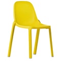 Stapelbarer Stuhl Broom plastikmaterial gelb - Emeco gelb en plastikmaterial