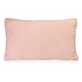 Kissen / 35 x 55 cm - Leinen gewaschen - Au Printemps Paris rosa en textil