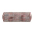 Garden Layers Kissen / Nackenrolle klein - handgewebt - Gan blau/rot en textil