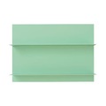 Design Letters Wandregal SINGLE PAPER SHELF (42x59) in türkis