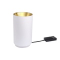Tobo Bodenleuchte / Ø 14 x H 24 cm - DCW éditions weiß en metall