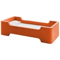 Bunky Kinderbett / 1 Bett - 81 x 171 cm - Magis orange en plastikmaterial