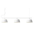 Ambit Rail Pendelleuchte / L 126 cm - Muuto weiß en metall