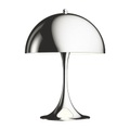 Louis Poulsen Panthella Mini LED-Tischlampe chrom