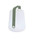 Balad Small LED Lampe ohne Kabel / H 25 cm - USB Aufladung - Fermob grün en plastikmaterial