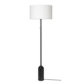 Gubi-Gravity Standleuchte, Schwarz Marmor/ Weiss